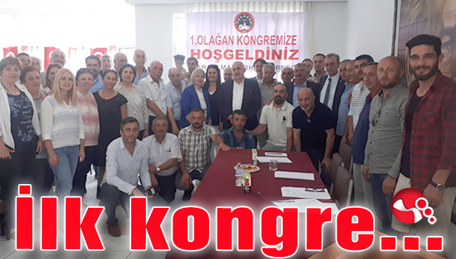 İlk kongre...