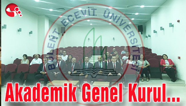 Akademik Genel Kurul yapıldı