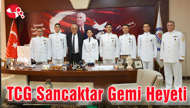 TCG Sancaktar Gemi Heyeti Ereğli’de...