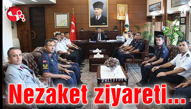 Jandarma teşkilatından Vali Erdoğan Bektaş’a nezaket ziyareti...