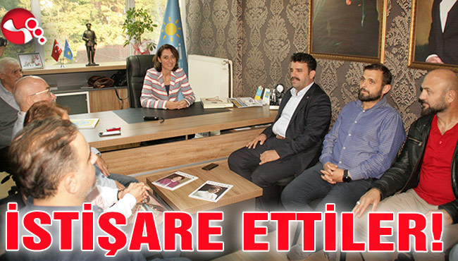 AK Parti İlçe Başkanı Çakır’dan İYİ Parti’ye ziyaret…