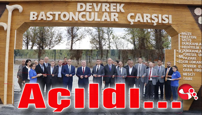 Devrek Baston Satış Merkezi, Müzesi ve Doğa Kültür Parkı açıldı...