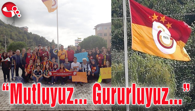 “Mutluyuz... Gururluyuz...”