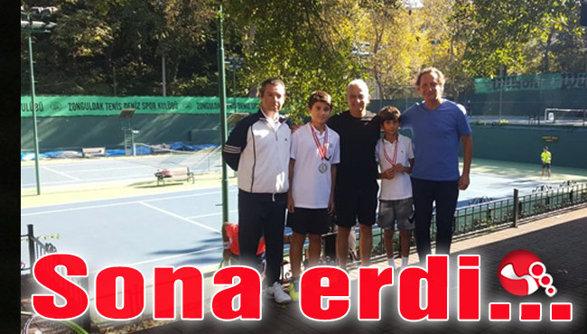 Tenis Federasyonu Turnuvası sona erdi...