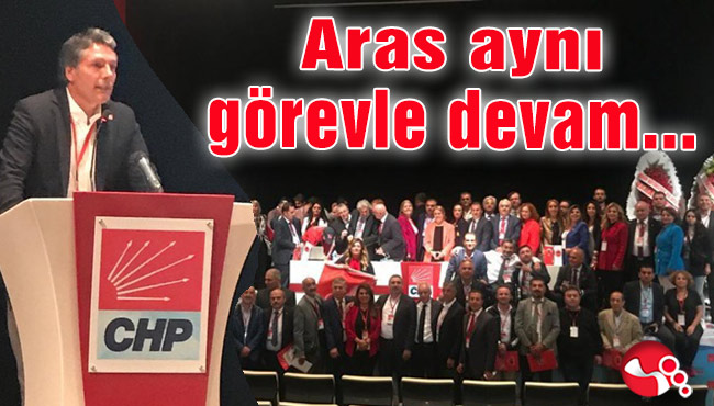 Aras aynı görevle devam...