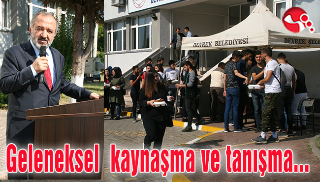 Geleneksel kaynaşma ve tanışma kahvaltısı...