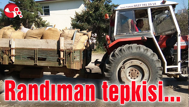 Randıman tepkisi...