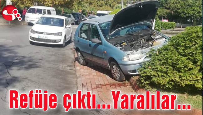 Refüje çıktı...Yaralılar...