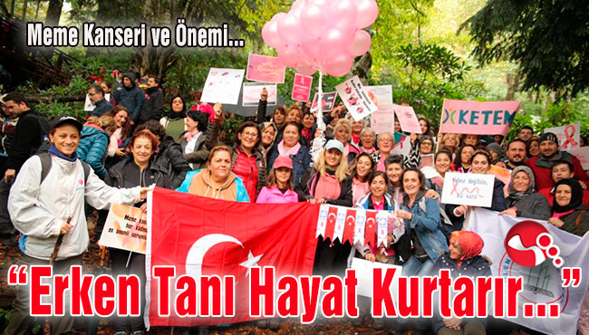 Meme kanserinde; "Erken Tanı Hayat Kurtarır...”