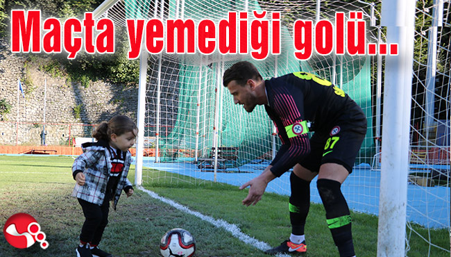 Maçta yemediği golü