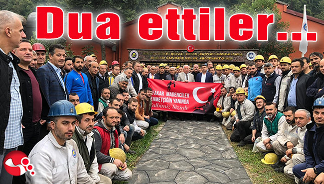 Mehmetçik için dua ettiler ...