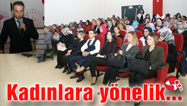 Kadınlar yönelik eğitim programı...