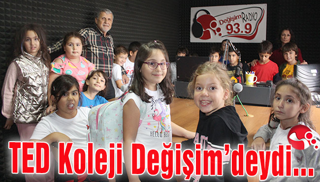 TED Koleji Değişim’deydi...