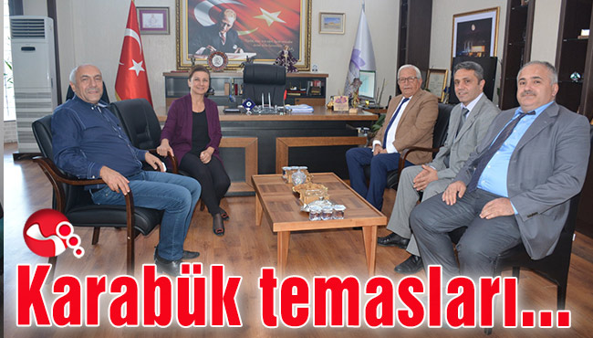 Başkan Posbıyık’tan Karabük temasları...