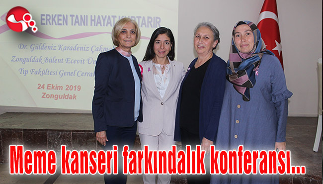 Meme kanseri farkındalık konferansı...