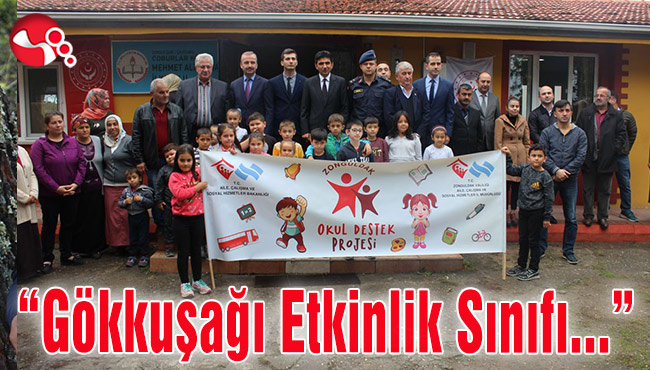 Gökkuşağı Etkinlik Sınıfı" açıldı...