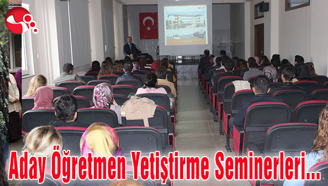 Aday Öğretmen Yetiştirme Seminerleri başladı
