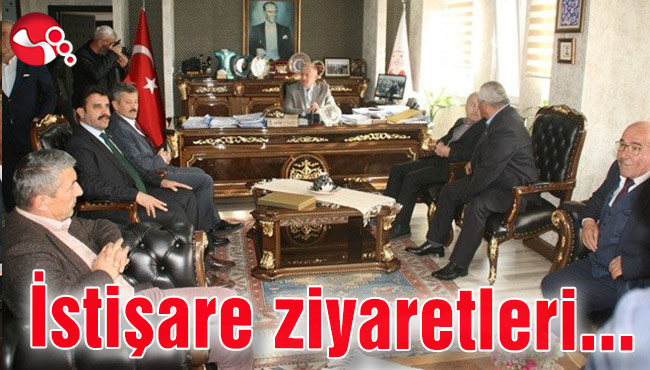 AK Parti'den istişare ziyaretleri....