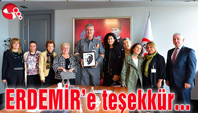 Çocuk Esirgeme Derneği’nden Erdemir’e teşekkür...