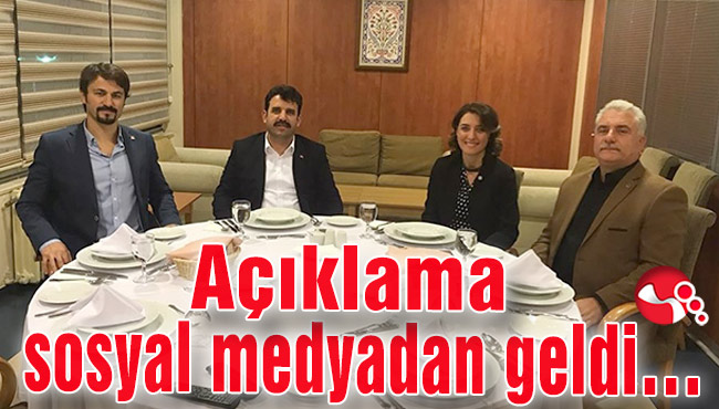 Açıklama sosyal medyadan geldi…