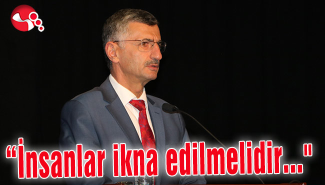 Vali Bektaş: "Organ bağışı konusunda insanlar ikna edilmelidir..."