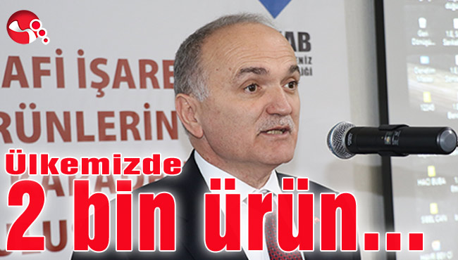 Türkiye'de 2 bin ürün tescil edilebilir nitelikte...