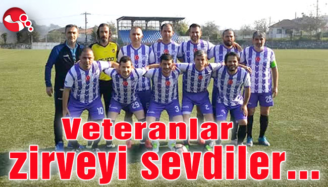 Veteranlar zirveyi sevdiler...