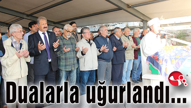 Çiğdem Karabacak dualarla uğurlandı...