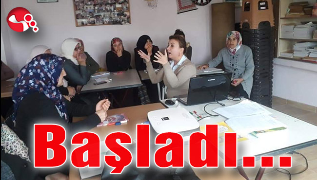 Meyvecilik Kursu” başladı...