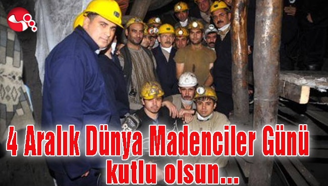 Demirtaş:"4 Aralık Dünya Madenciler Günü kutlu olsun..."