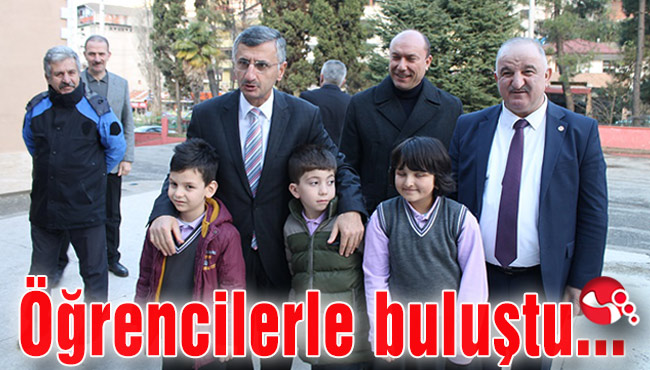 Vali Bektaş, öğrencilerle buluştu…