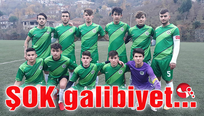 Amatör Ligde şok galibiyet: 19-0...