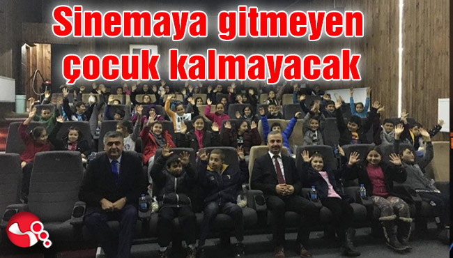 Sinemaya gitmeyen çocuk kalmayacak...