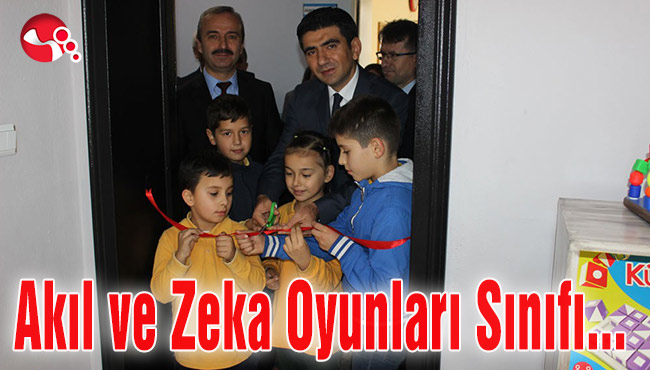 Akıl ve Zeka Oyunları Sınıfı açıldı...