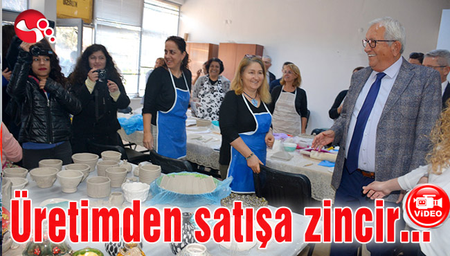 Üretimden satışa zincir...