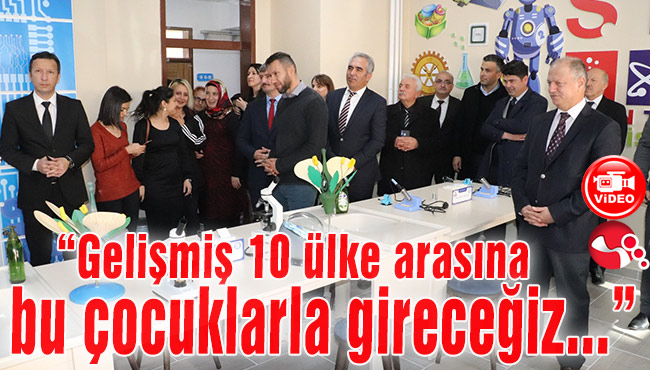 Çorumluoğlu: “Gelişmiş 10 ülke arasına bu çocuklarla gireceğiz...”