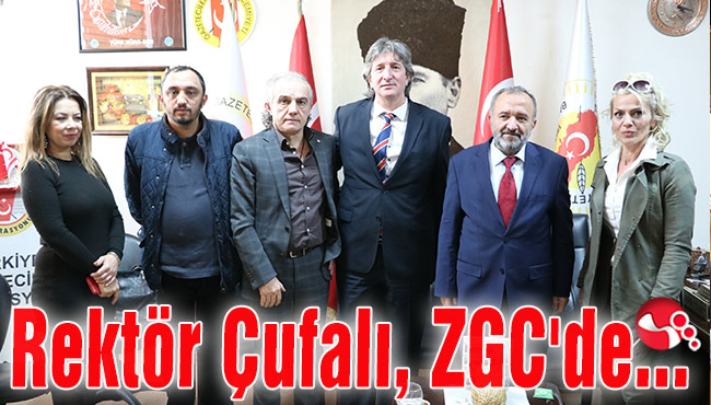 Rektör Çufalı, ZGC'de gazetecilerin sorularını yanıtladı...