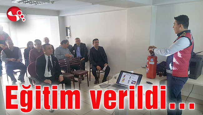 SGK personeline eğitim verildi…