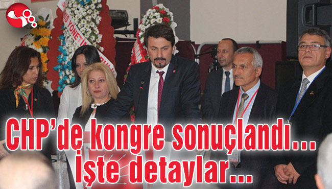 CHP’de kongre tamamlandı… İşte detaylar…