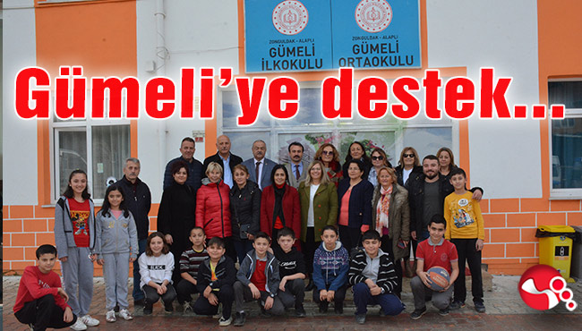 Gümeli'ye destek...