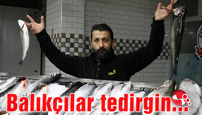 Balıkçılar tedirgin...