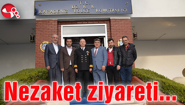 Gazeteciler Derneği Komutan Uyar'a nezaket ziyareti...
