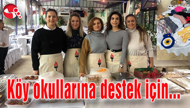 Köy okullarına destek için..