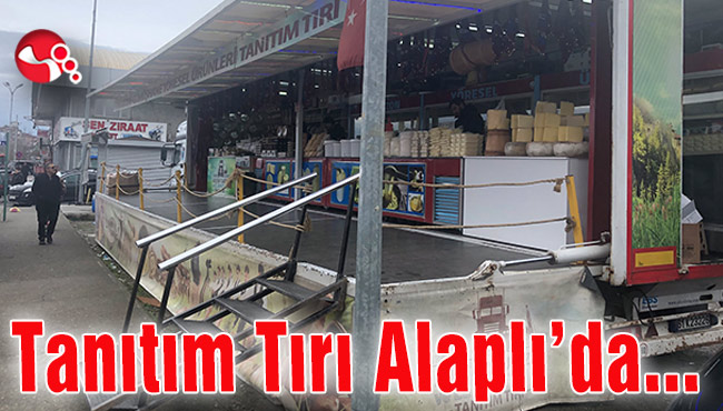 Trabzon Kültür Turizm ve El Sanatları Tanıtım Tırı Alaplı'da...