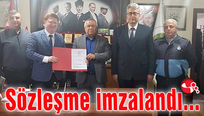 Ormanlı’da memurlarla sözleşme imzalandı...