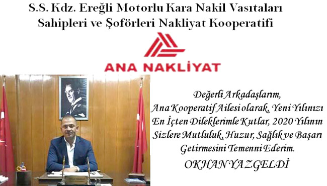 Yazgeldi’den yeni yıl mesajı