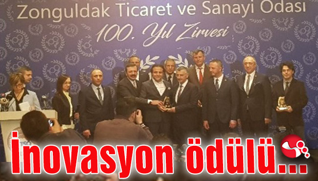 İnovasyon ödülü...