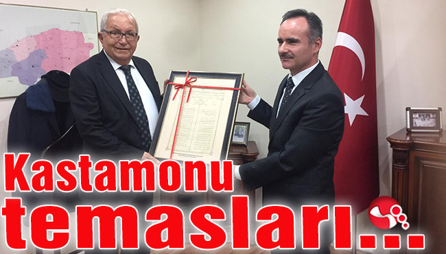 Başkan Posbıyık Kastamonu’da temaslarda bulundu...