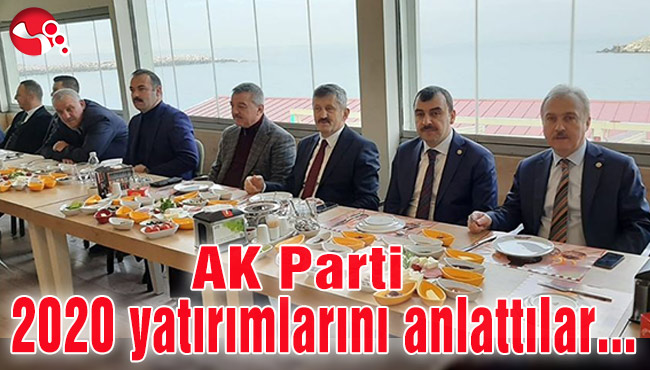 AK Parti 2020 yatırımlarını anlattılar...