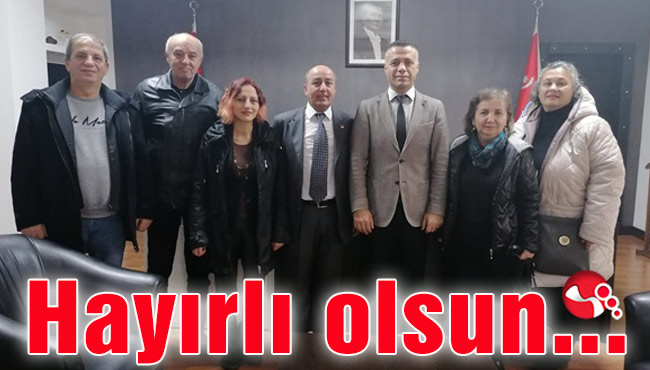 CHP Gülüç'den Hayırlı Olsun ziyareti...